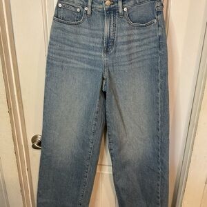 Madewell The Curvy Perfect Vintage Wide-Leg jean size 26
